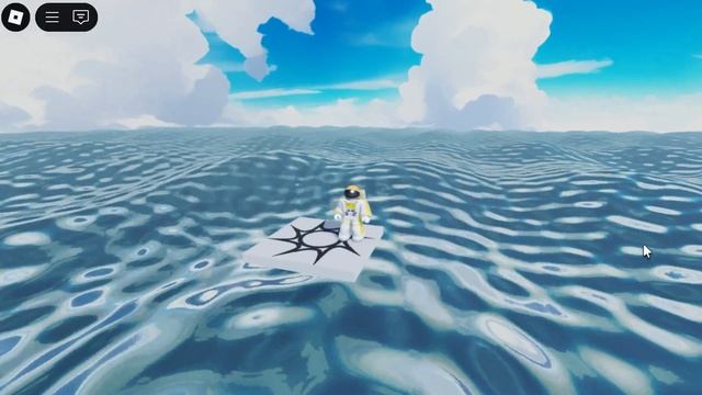 So Roblox doesn't natively support big oceans of water, but with a little bit of ing