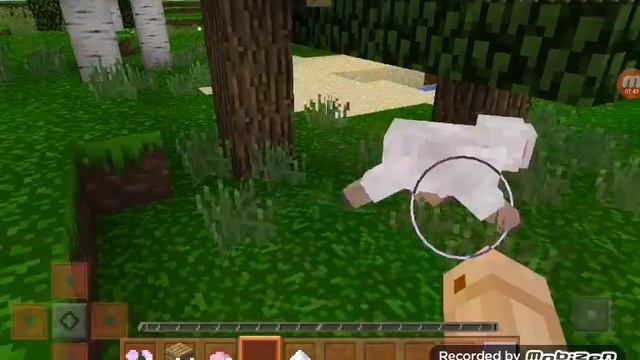 Играю в майнкрафт (подделка) выживание 1 часть Ч.О.