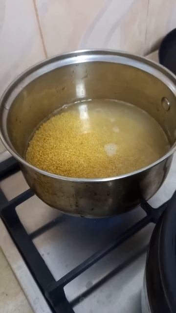 На Огонь газа ставится пшёнка, а не гречка 13-ого Апреля