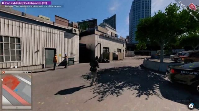 Watch Dogs-2. Встреча Двух Агентов. Две машины, 1 сейф.