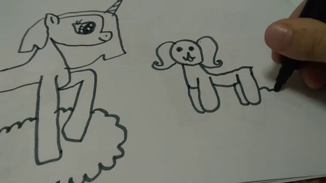 как я рисую свою лучшую подругу Катю И ещё я нарисую себя!!♥️👍♥️
