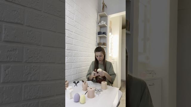 Процесс создания формовых свечей
