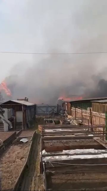 Дачник устроил пожар под Читой, из-за него временно закрыли аэропорт.