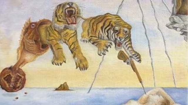 Сон, вызванный полётом пчелы: Разбор шедевра Дали