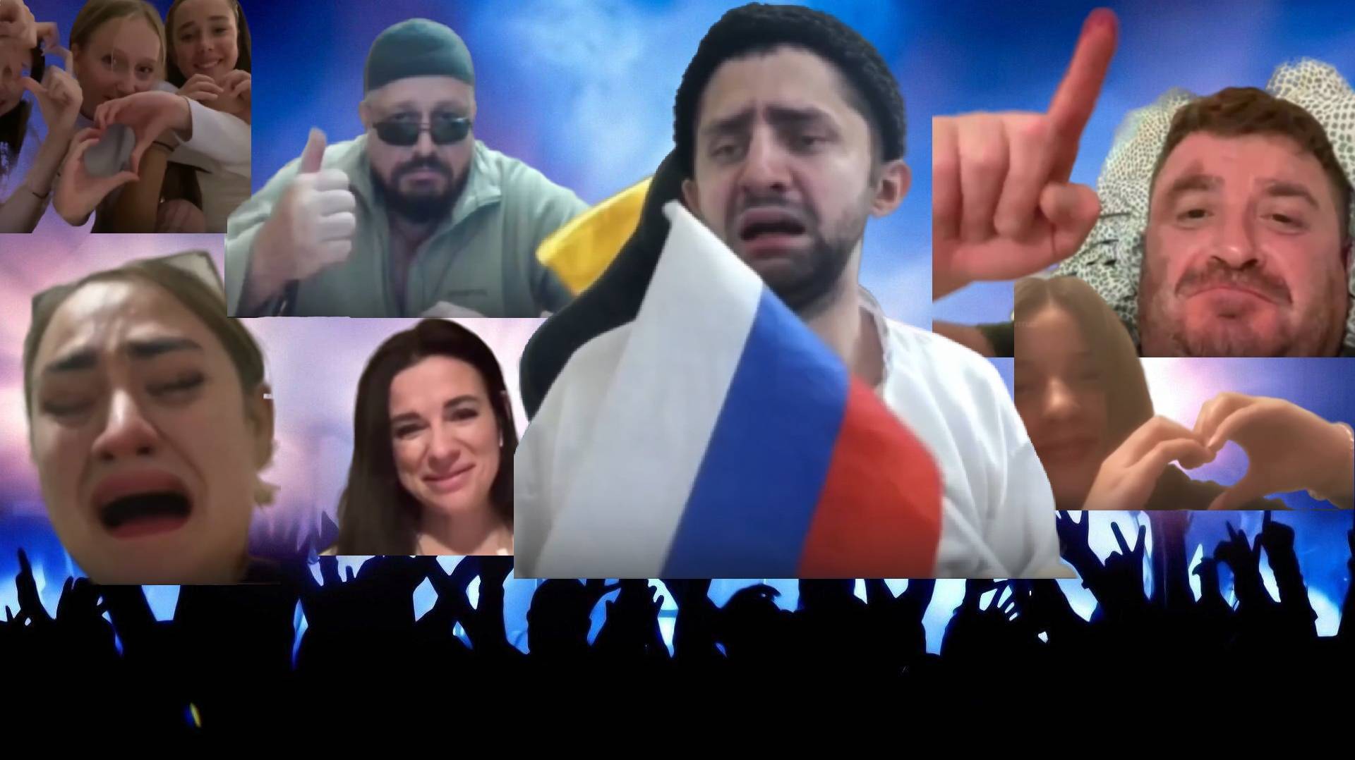 РЕАКЦИИ НА ФЛАГ #3