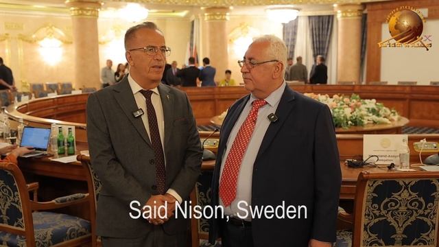 Said Nison at the Assyrian World Conference.