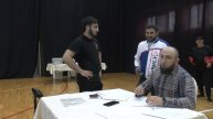 Взвешивание борцов на турнире М. Чукова в Черкесске. 26