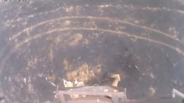 Водонапорная башня в поле.(граната.) Посёлок Берёзовка