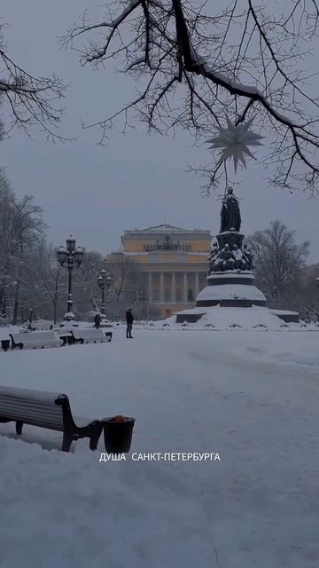 Староновогодний Петербург!Ещё больше видео в Тг-канал