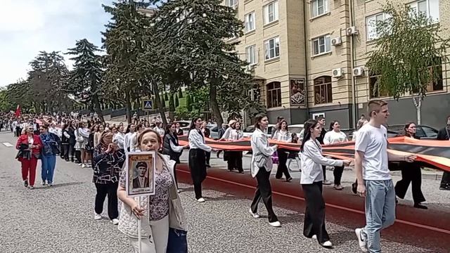 Празднование Дня Победы в городе Железноводске
