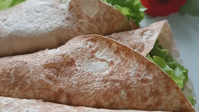 Тортилья, лаваш с тунцом🔥🔥