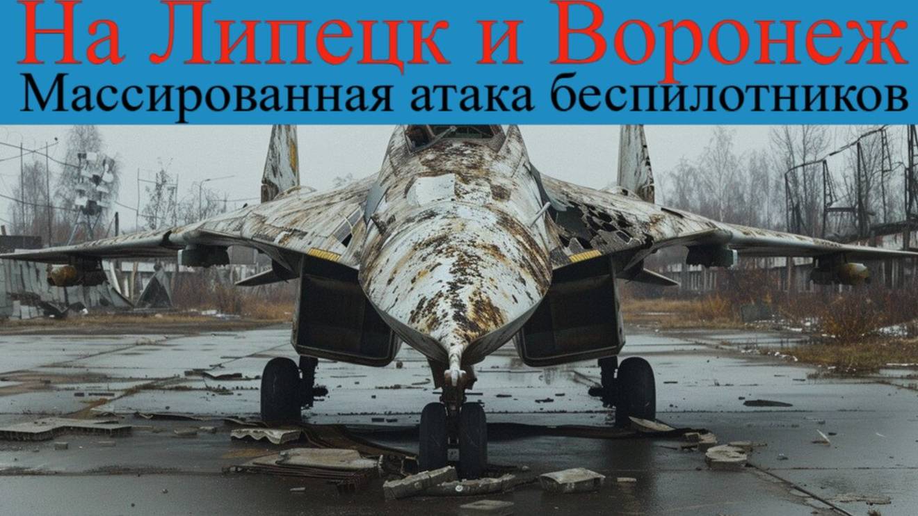 Сводка на 10 Мая 2025: Массированная атака беспилотников на Липецк и Воронеж.