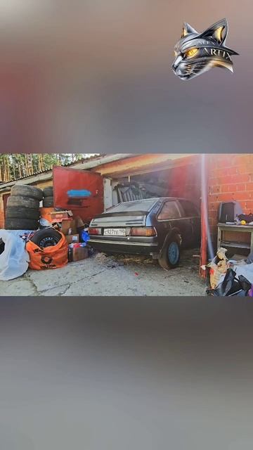 Инновационная Scirocco MK1 1982. Запуск ДВС спустя 6 лет