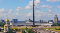 Торжественное открытие мемориального комплекса Победы на Поклонной горе