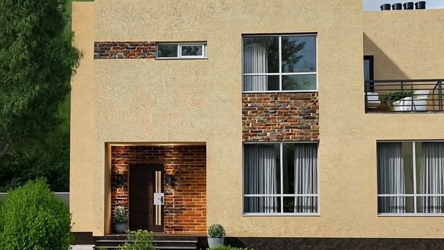 Современный дом 10х10 от БЭНПАН! 🏡 144,3 м² стиля и комфорта!