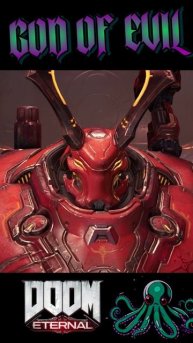 БОГ ЗЛА!!!👹 #doom #doometernal