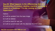 1Y0-204 | Citrix Associate Virtualization (CCA-V) | Sample Questions