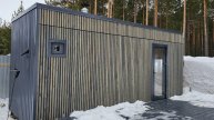 Баня в сьтле LOFT 2.40х6 м. + настил 2.40х6 м.