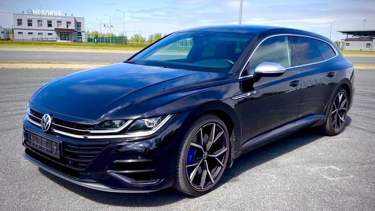 Ему нет равных. Самый быстрый универсал от VAG Volkswagen Arteon R 320hp Shooting Brake.