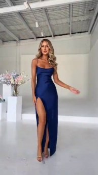 Blue dress : This Was Unexpected!! 💙 #shorts #fashionbrand #viral