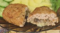 Зразы мясные с грибами. Как приготовить зразы с начинкой.