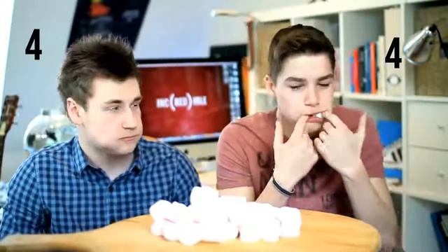 CHUBBY BUNNY с Джеком и Оли