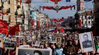 "Бессмертный полк" прошел в 55 регионах России
