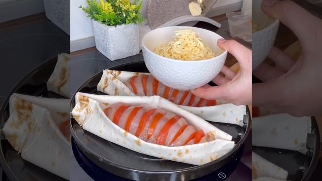 ЛОДОЧКИ ИЗ ЛАВАША