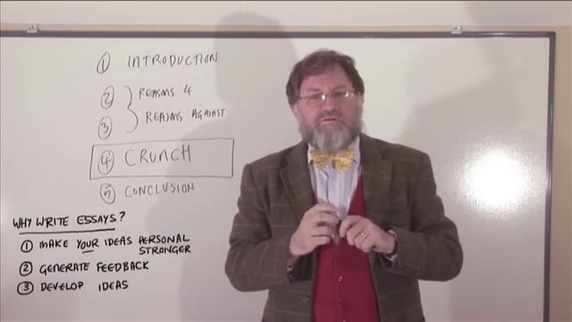 Как написать хорошее эссе/How to write a good essay from Professor Tim Wilson.