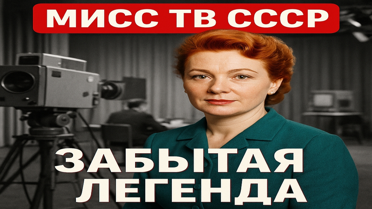 Калерия Кислова — Мисс Телевидение СССР. Почему Мы Не Знали Её Имени?