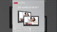 Hikvision domofonlari uchun sensorli monitorlar DS-KH8520-WTE1 #hikvision #domofon #домофон #monitor