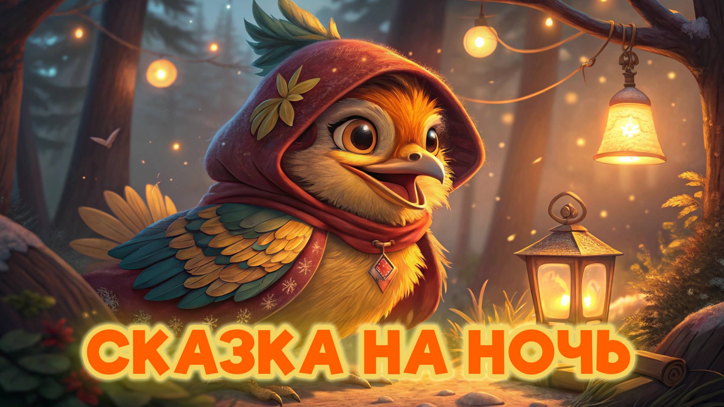Детям. Сказка на ночь - Воробей хвастунишка!