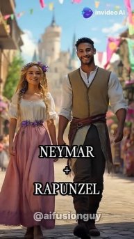 Footballers as Disney Princess Duos