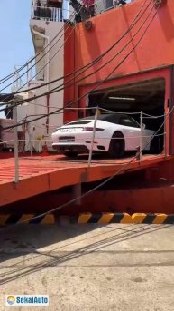 Процесс погрузки авто из Южной Кореи 🇰🇷 на судно и отправка в порт Владивостока 🇷🇺 | #SekaiAuto