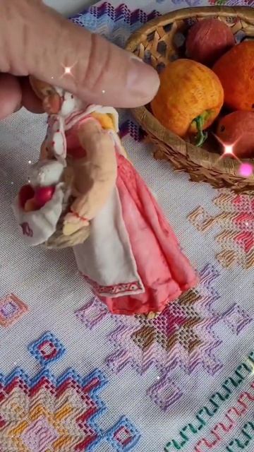 Ватная игрушка на елку  #игрушкиизватынаелку#елочныеи