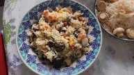 Плов 🍚 по-Японски 🍣 🐄 с карамельными яйцами 🥚