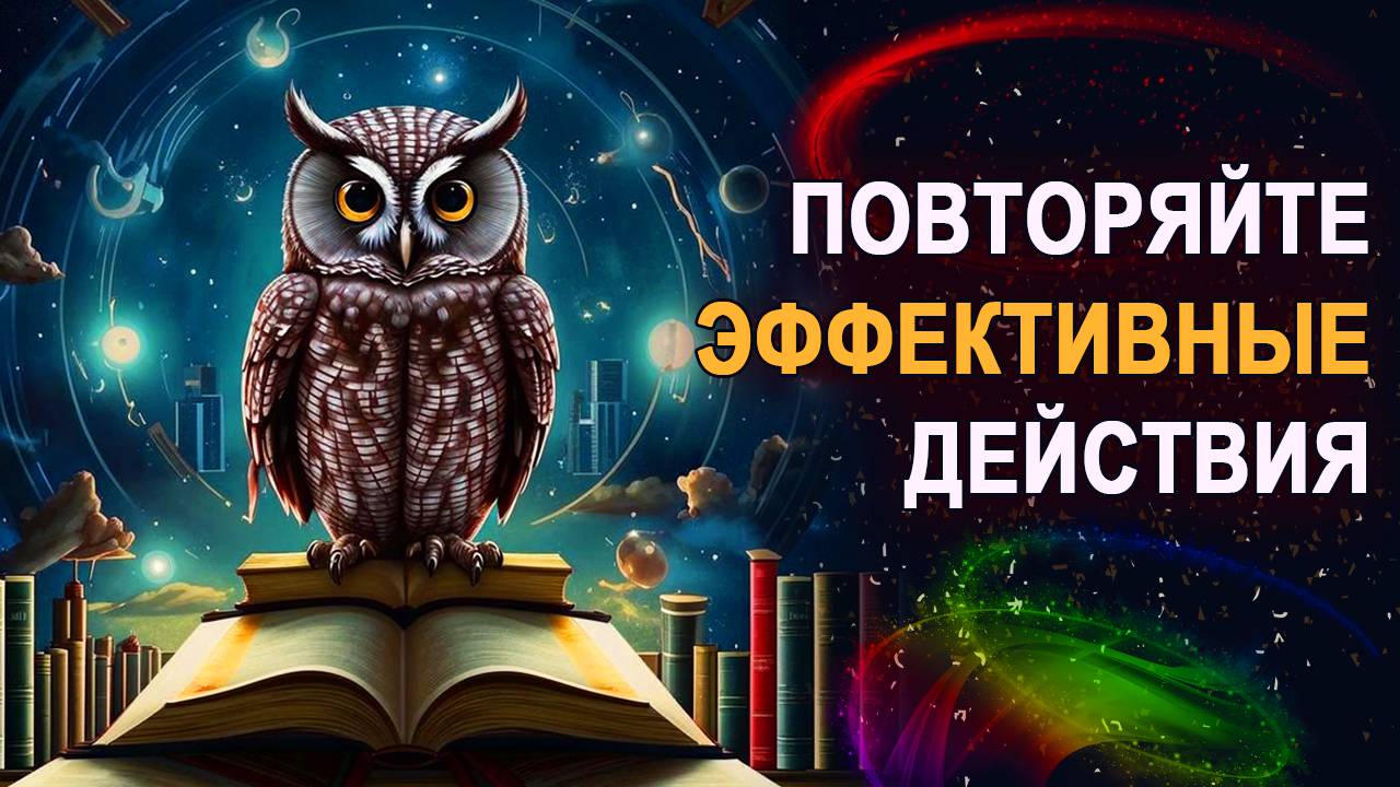 Повторение мать учения. Повторяйте эффективные действия