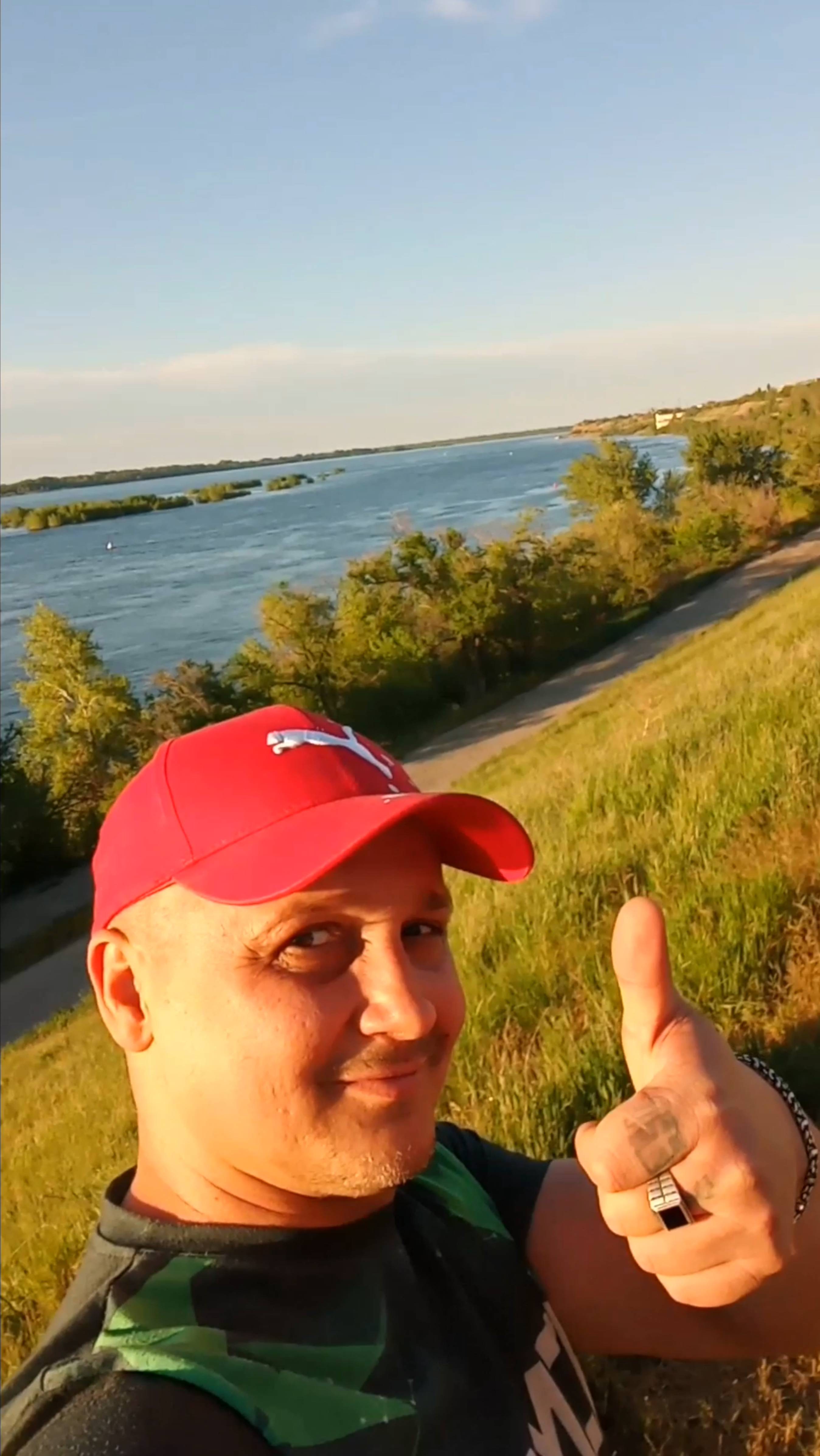 Волга в разливе. Красноармейский😊