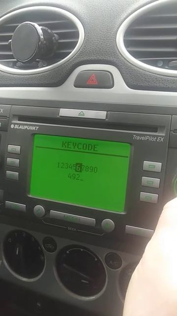 Код магнитолы Форд Blaupunkt