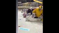 Тренировка вратарей