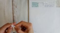 МК ажурный узорчик спицами