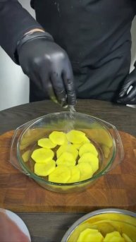 Курица с картофелем по-французски