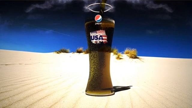 3ds max Pouring Pepsi into a glass - Наливаем Pepsi в стакан