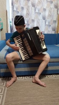 Катюша на аккордеоне