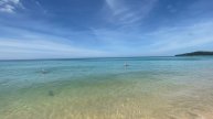 Пляж БангТао в феврале. Пхукет, Таиланд. Bangtao beach in February. Phuket, Thailand.