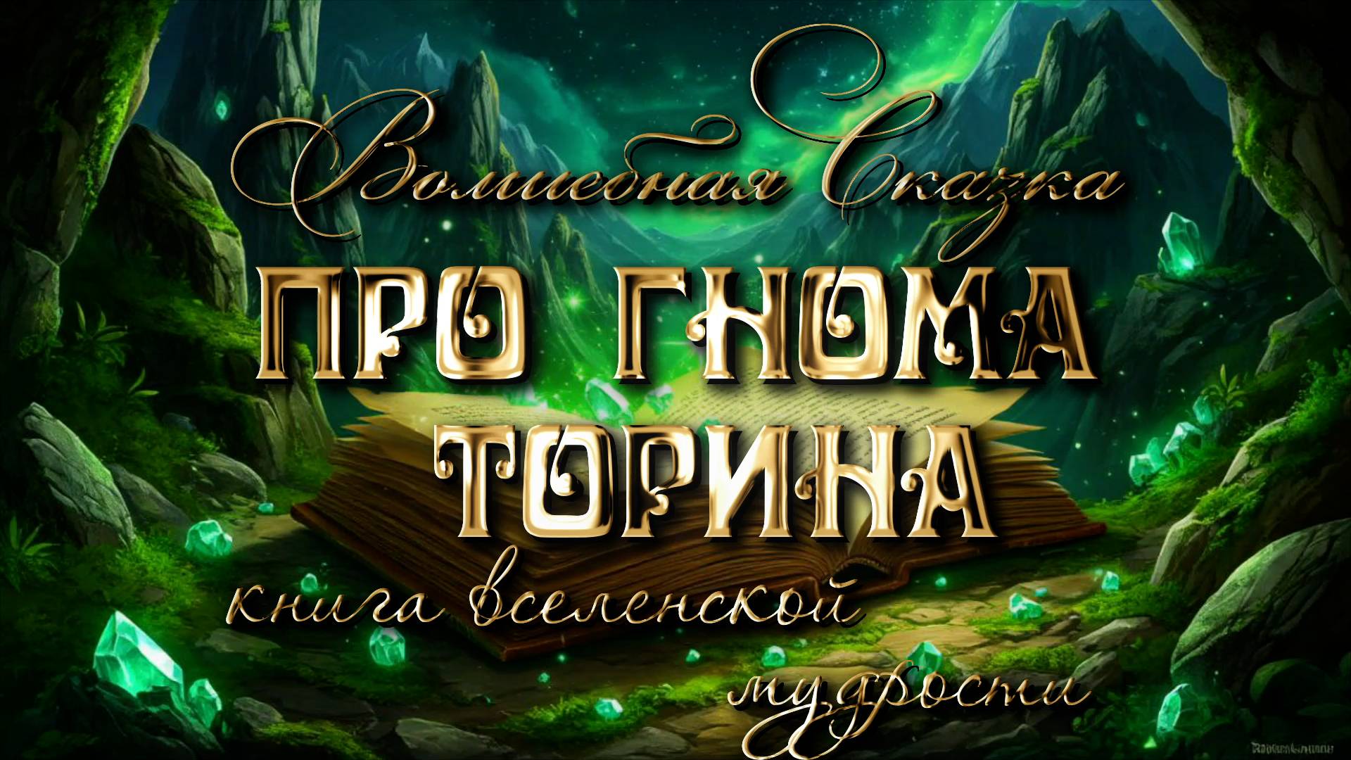 Сказка про гнома Торина. Книга вселенской мудрости.