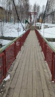 Река Большая Инта. Город Инта. 10.05.25