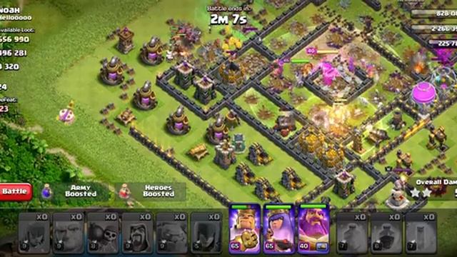 Clash of clans -  люто грабим