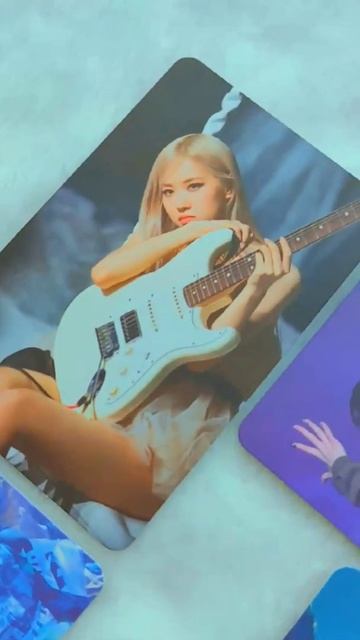 #Blackpink for the pocky heart trend ♡ Сет карт из dvd концерта THE Show #kpop #кпоп