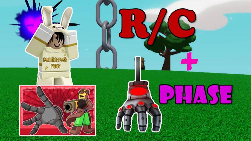 Обзор перчатки R/C 🤖  + Phase mastery 💜  |Обновление Slap Battles